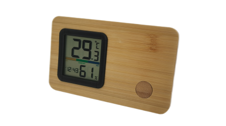 Y-306A Bamboo alarm clock