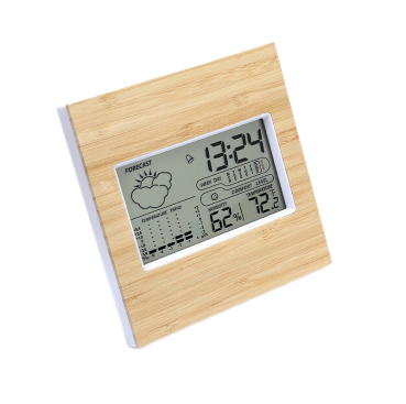 Y-2052B Bamboo alarm clock
