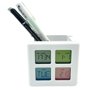 Y-283 LCD alarm clock