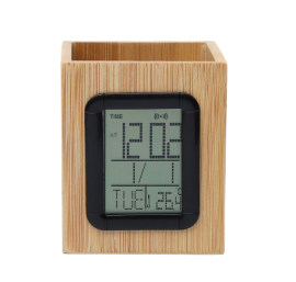 Y-BT005 Bamboo alarm clock