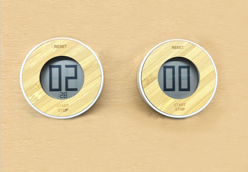 Y-2101 Bamboo alarm clock