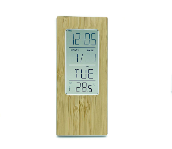 Y-258 Bamboo alarm clock