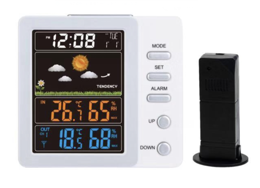 Y-1907S RF Meteorological clock