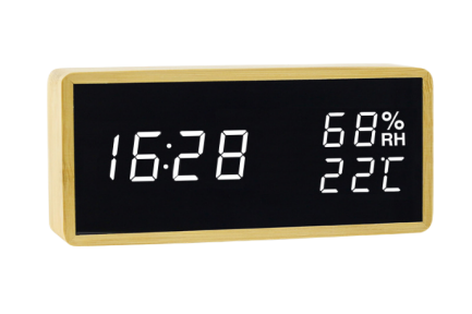 Y-1915 Bamboo alarm clock